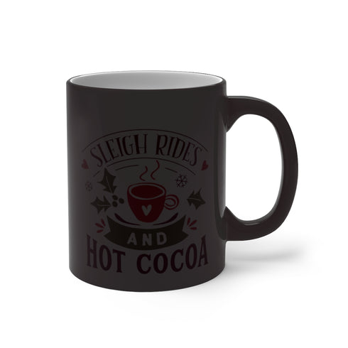 Sleigh Rides (Color Changing) Mug